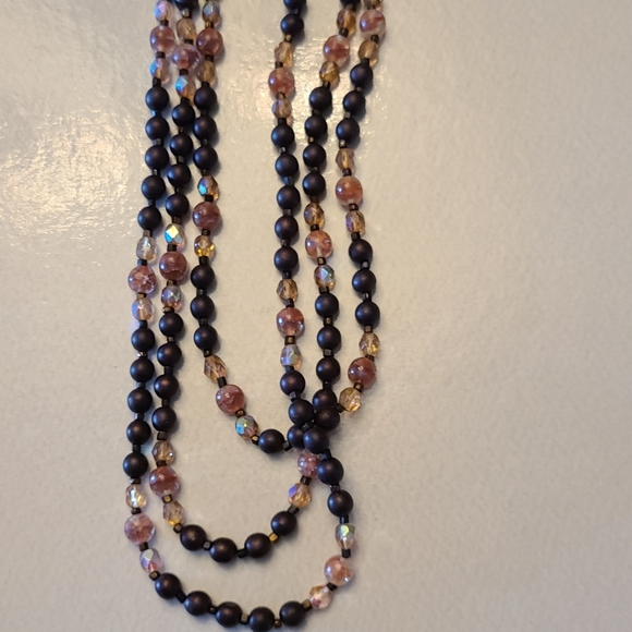 Vintage 3 -strand Necklace - Picture 4 of 5